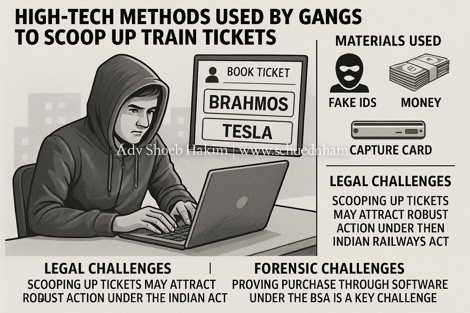 Railway Ticket Booking Software: How Gangs Use ‘Brahmos’ & ‘Tesla’ to Scoop Tickets