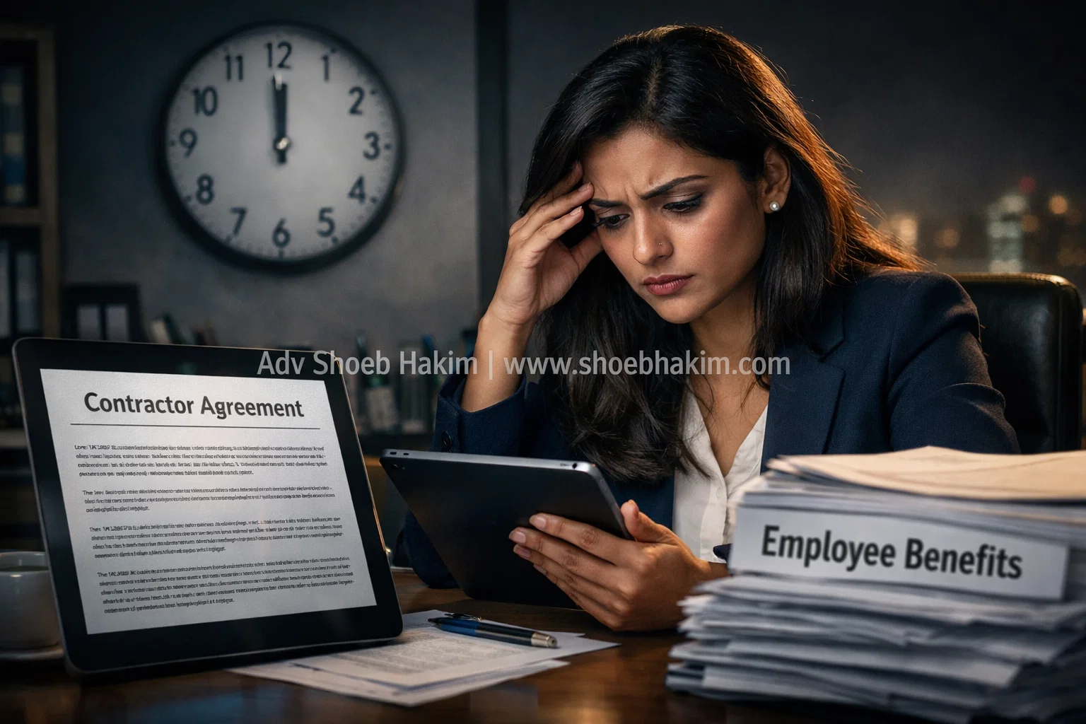 70-Hour Contractor Trap? Employee Misclassification | Adv. Shoeb Hakim