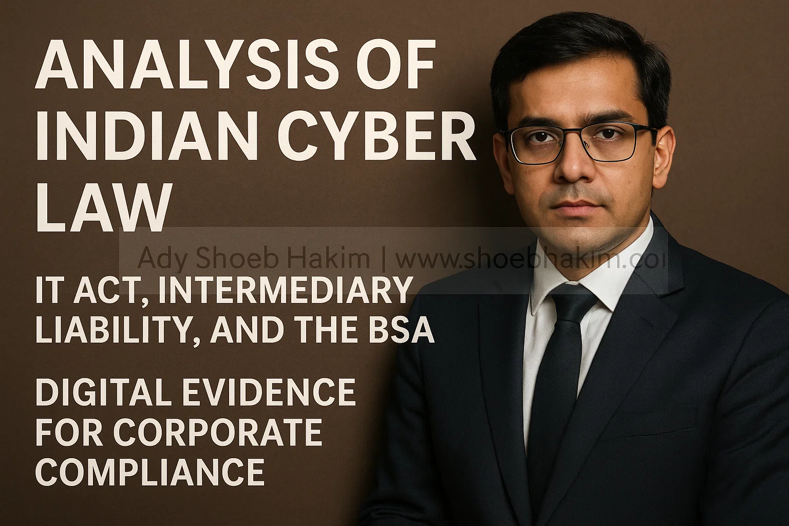 Indian Cyber Law Organisation: Adv Shoeb Hakim’s Essential Compliance Guide