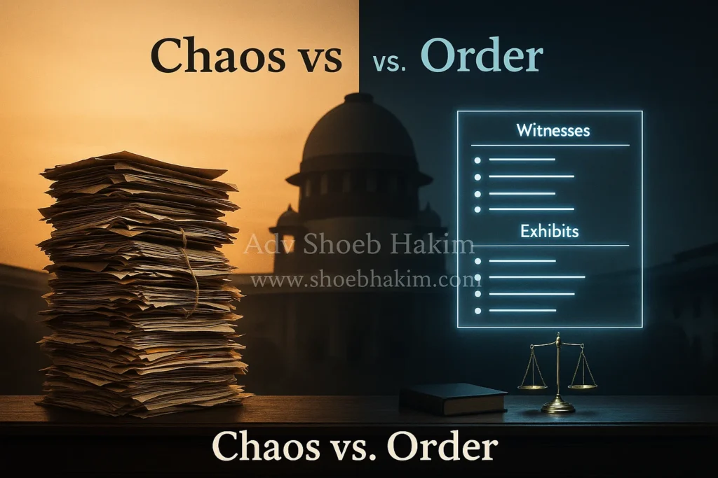 Adv Shoeb Hakim analysis of Manojbhai vs State of Gujarat judgment and evidence charts.