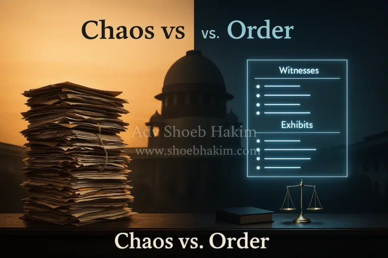 Adv Shoeb Hakim analysis of Manojbhai vs State of Gujarat judgment and evidence charts.