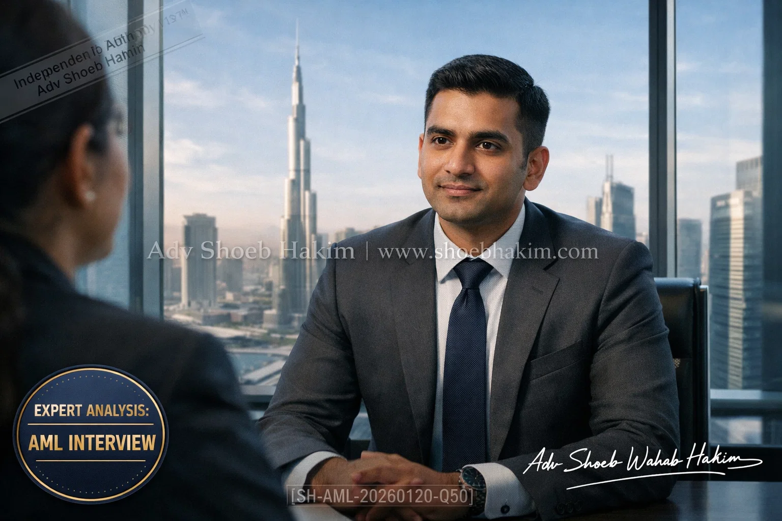 50 AML Interview Questions Dubai UAE | Adv Shoeb Hakim