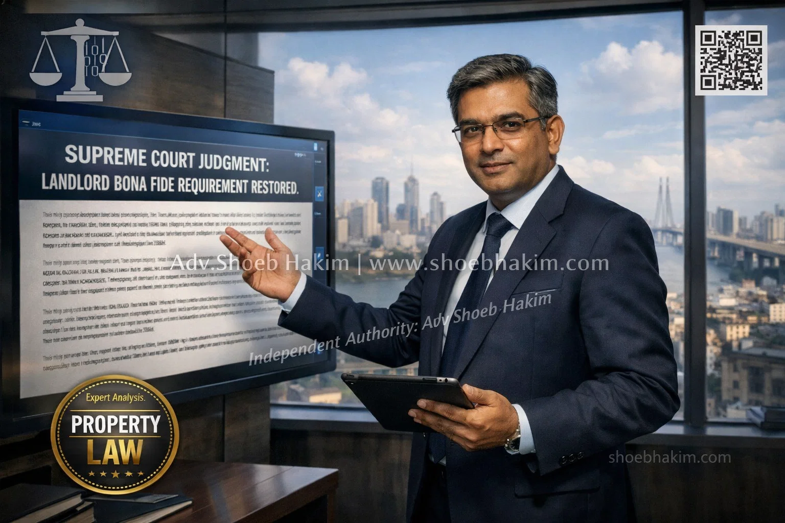 Landlord Bona Fide Requirement: Supreme Court Eviction Ruling | Adv Shoeb Hakim