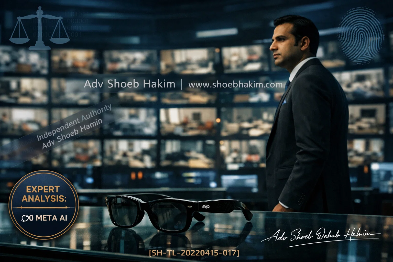 Privacy Risks of Meta Smart Glasses: A Techno-Legal Analysis by Adv. Shoeb Hakim