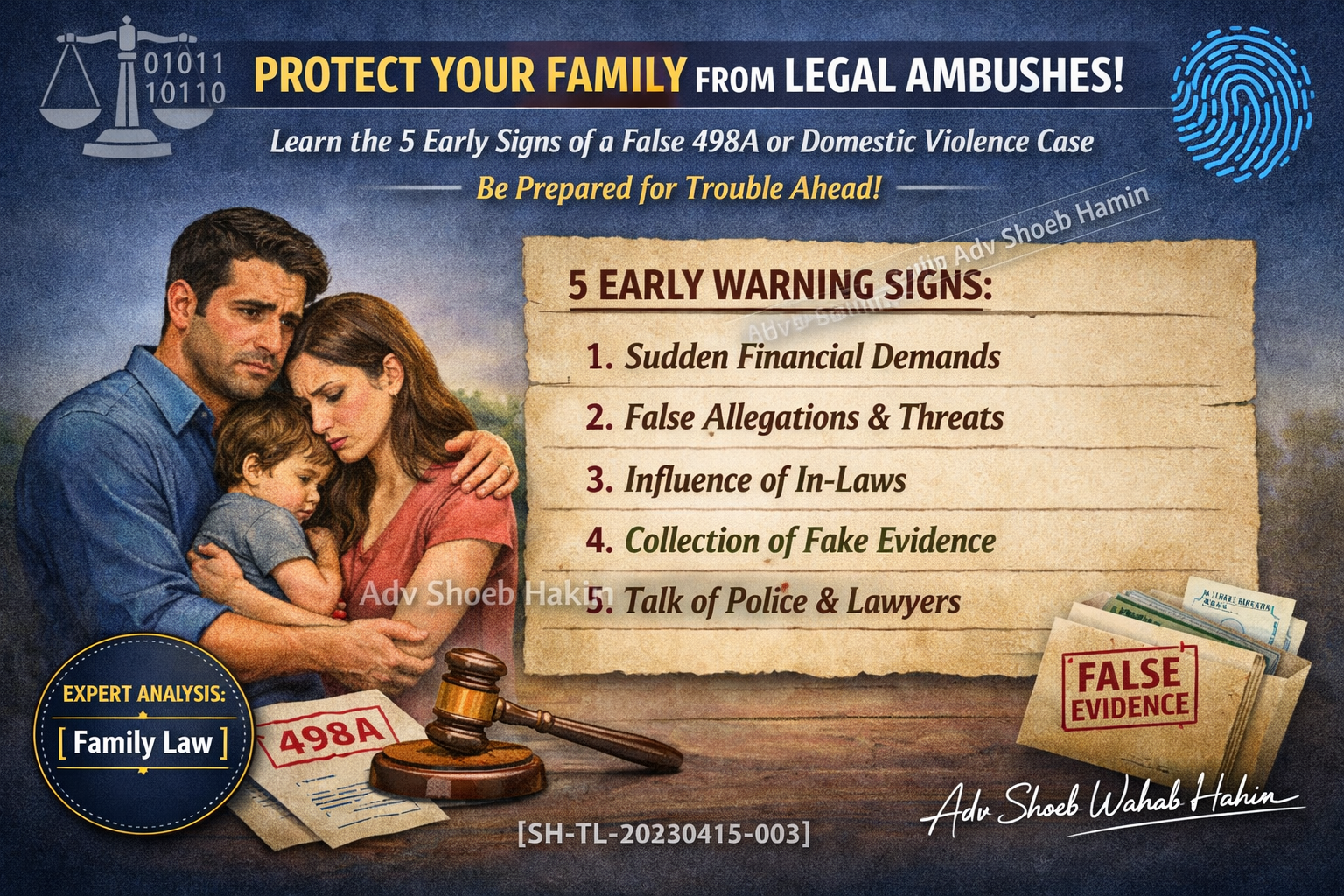 False 498A Cases Don’t Start in Court: 5 Early Signs Every Man Must Know