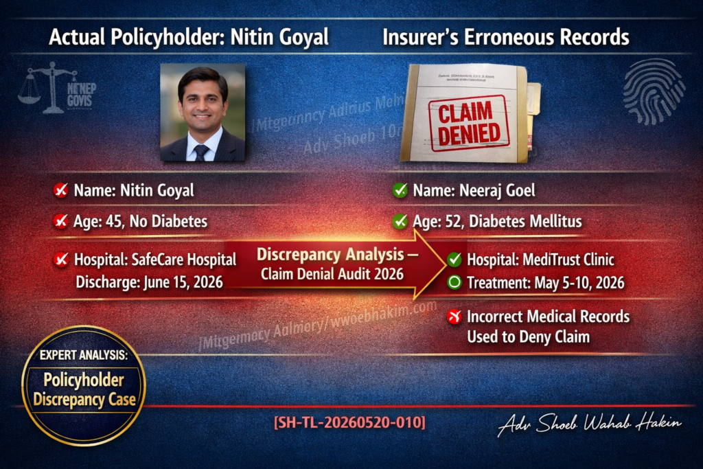 HDFC Life Claim Rejection legal analysis regarding the misuse of medical records in consumer courts.