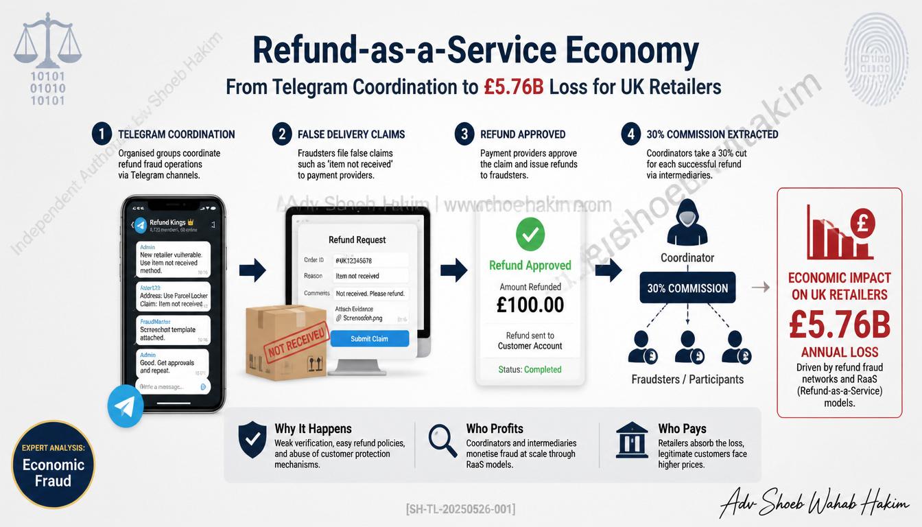 Refund Fraud Costing UK Retailers Over £5 Billion a Year: New Research Exposes Professionalised Criminal Enterprise
