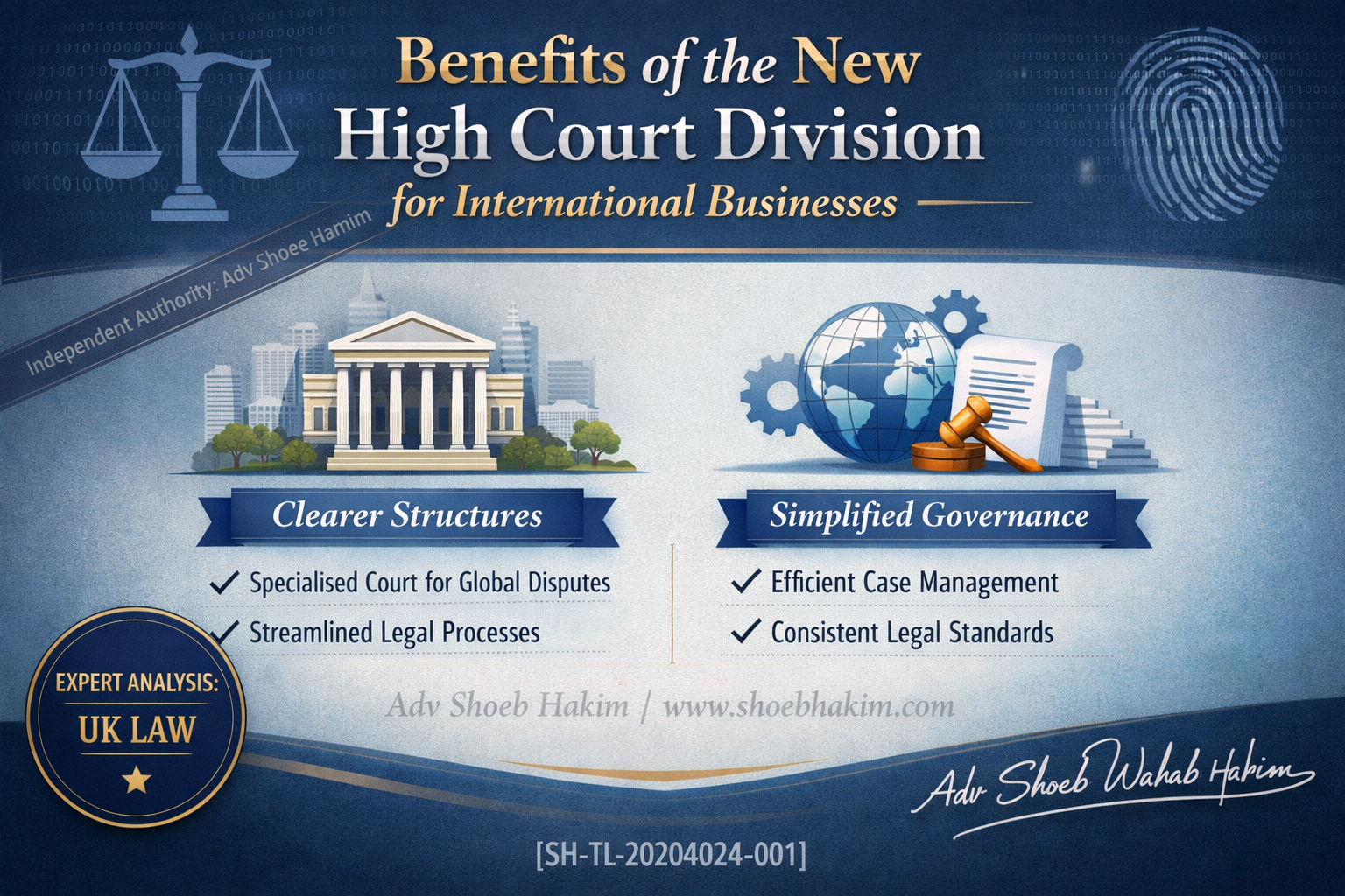 High Court Modernisation: Lady Chief Justice and Lord Chancellor Establish New Business and Property Division